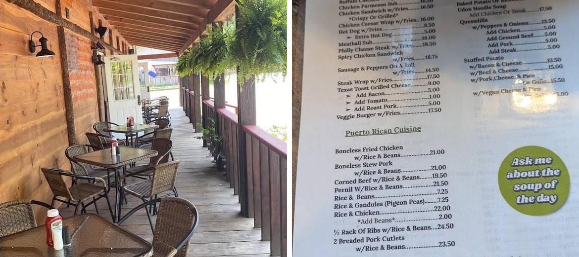 Up North Wood Fire Bar & Grill Menu